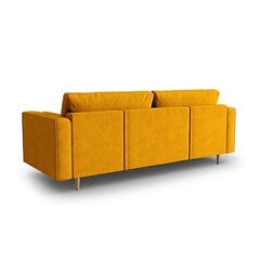 Dīvāns Gobi, 225x100x96 cm, dzeltens cena un informācija | Dīvāni | 220.lv