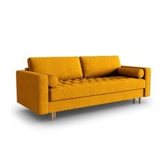 Dīvāns Gobi, 225x100x96 cm, dzeltens cena un informācija | Dīvāni | 220.lv