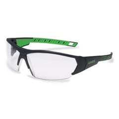 Aizsargbrilles ir izturīgas pret skrāpējumiem, pret aizsvīšanu Uvex i-works cena un informācija | Galvas aizsargi | 220.lv