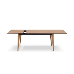 Складной обеденный стол Colette, 140/200x90x74 см, коричневый цена и информация | Кухонные и обеденные столы | 220.lv