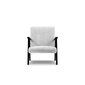 Krēsls Browne, 79x59x78 cm, gaiši pelēks cena un informācija | Atpūtas krēsli | 220.lv
