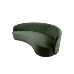 Trīsvietīgs dīvāns pa labi Alice, zaļš cena un informācija | Dīvāni | 220.lv