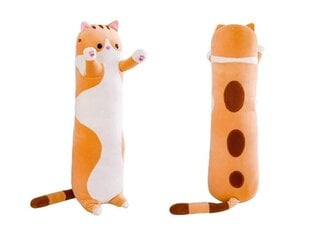 Плюшевая игрушка - кот, коричневая, 110 см цена и информация | Мягкие игрушки | 220.lv