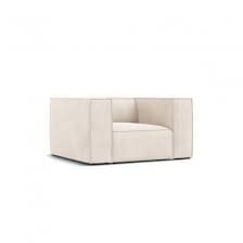 Krēsls Agawa, 113x95x68 cm, smilškrāsas cena un informācija | Atpūtas krēsli | 220.lv