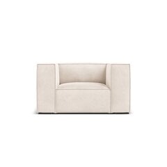 Krēsls Agawa, 113x95x68 cm, smilškrāsas цена и информация | Кресла в гостиную | 220.lv