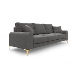 Četrvietīgs dīvāns Larnite, 237x102x90 cm, tumši pelēks cena un informācija | Dīvāni | 220.lv