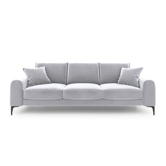 Četrvietīgs dīvāns Velvet Larnite, 237x102x90 cm, pelēkas krāsas cena un informācija | Dīvāni | 220.lv