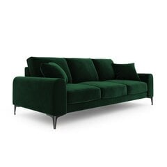 Четырехместный диван Velvet Larnite, 237x102x90 см, темно-зеленый цена и информация | Диваны | 220.lv