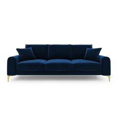 Четырехместный диван Velvet Larnite, 237x102x90 см, темно-синий цена и информация | Диваны | 220.lv