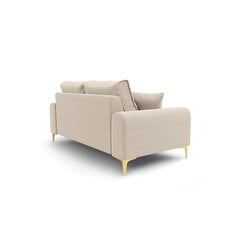 Divvietīgs dīvāns Larnite, 172x102x90 cm, gaiši brūns cena un informācija | Dīvāni | 220.lv