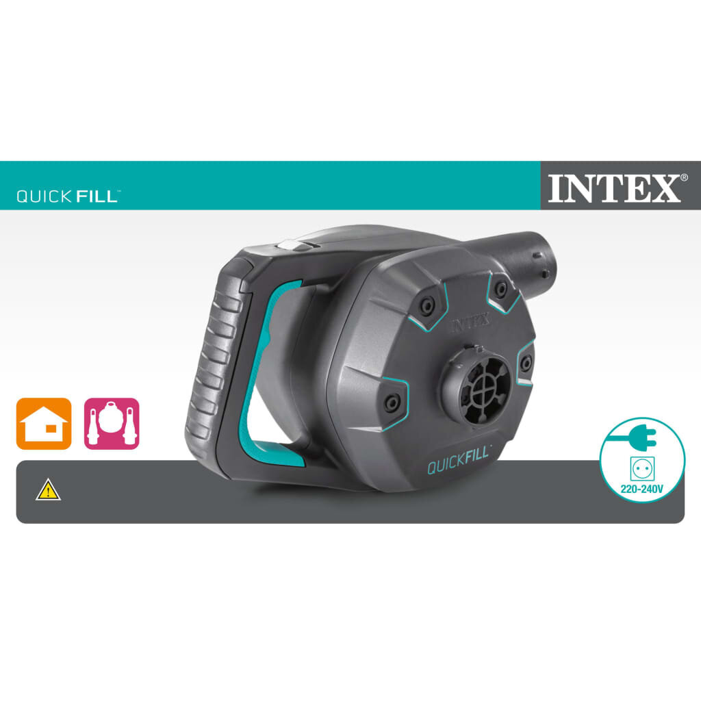 Intex elektriskais pumpis Quick-Fill, 220-240 V, 66644 cena un informācija | Piepūšamie matrači un mēbeles | 220.lv