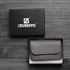 Унисекс кожаный чехол для ключей ZEVENTO-5 цена и информация | Женские кошельки, держатели для карточек | 220.lv