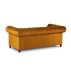 Trīsvietīgs dīvāns Lapis, 224x90x80, dzeltens cena un informācija | Dīvāni | 220.lv