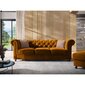 Trīsvietīgs dīvāns Lapis, 224x90x80, dzeltens cena un informācija | Dīvāni | 220.lv