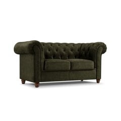 Divvietīgs dīvāns Lapis, 170x90x80, tumši zaļš cena un informācija | Dīvāni | 220.lv