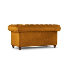 Divvietīgs dīvāns Lapis, 170x90x80, dzeltens cena un informācija | Dīvāni | 220.lv