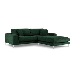 Labās puses stūra dīvāns Jog, 286x242x90 cm, zaļš cena un informācija | Stūra dīvāni | 220.lv