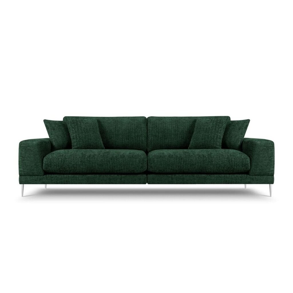 Četrvietīgs dīvāns Jog, 286x122x90 cm, zaļš cena un informācija | Dīvāni | 220.lv