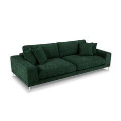 Četrvietīgs dīvāns Jog, 286x122x90 cm, zaļš cena un informācija | Dīvāni | 220.lv