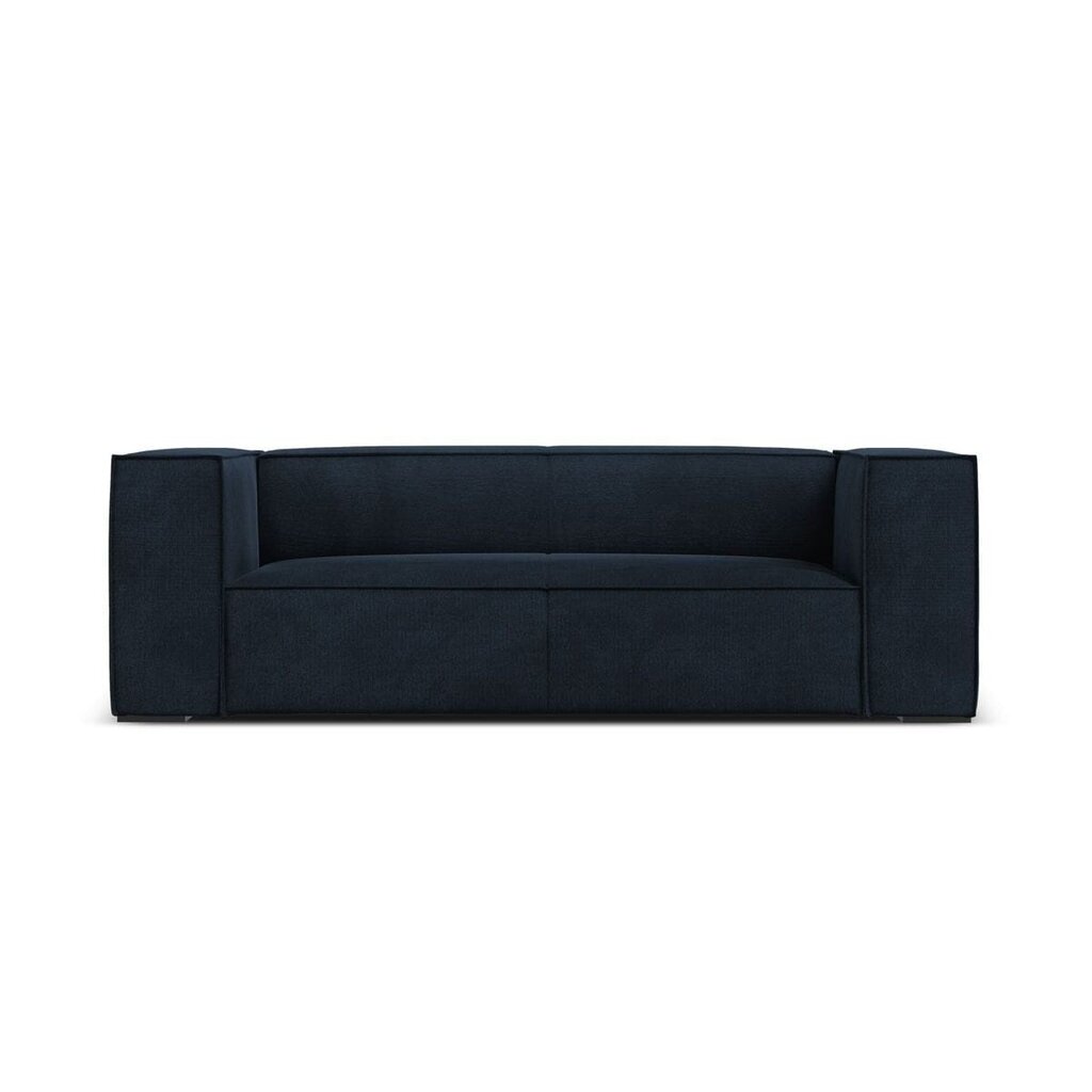 Divvietīgs dīvāns Agawa, 211x100x68, tumši zils cena un informācija | Dīvāni | 220.lv