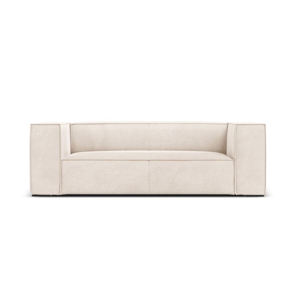Divvietīgs dīvāns Agawa, 211x100x68, smilškrāsas cena un informācija | Dīvāni | 220.lv