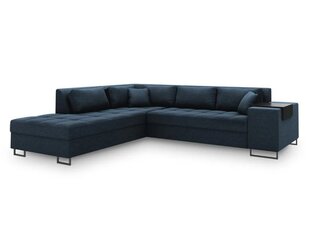 Stūra dīvāns Micadoni Home Sovite, zils cena un informācija | Stūra dīvāni | 220.lv