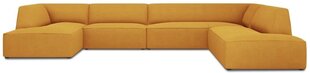 Stūra dīvāns Micadoni Home Ruby, oranžs cena un informācija | Stūra dīvāni | 220.lv