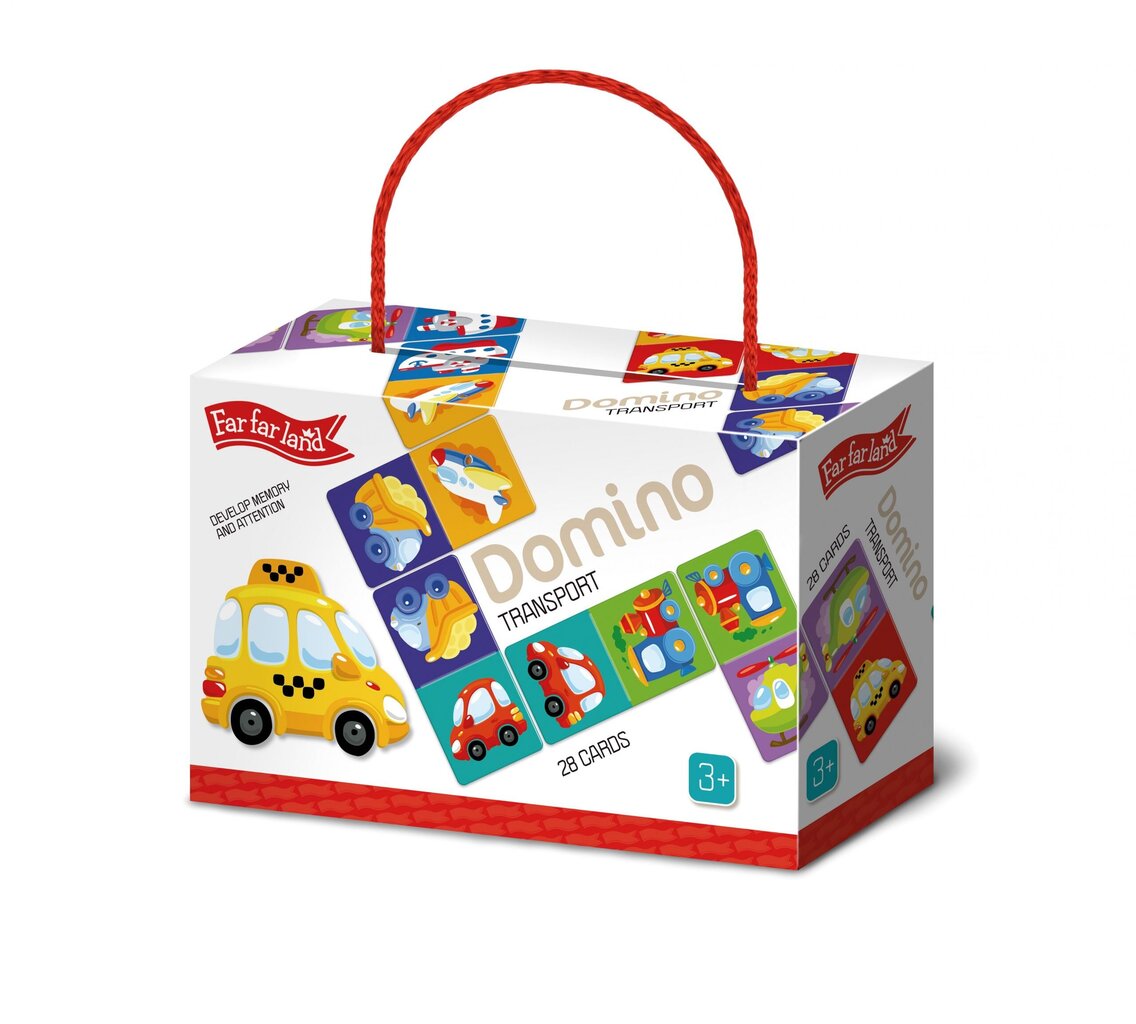 Domino spēle – Transports цена и информация | Attīstošās rotaļlietas | 220.lv