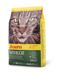 Josera pilnvērtīga barība pieaugušiem kaķiem, bez graudiem NatureCat, 400 g cena un informācija | Josera Kaķiem | 220.lv