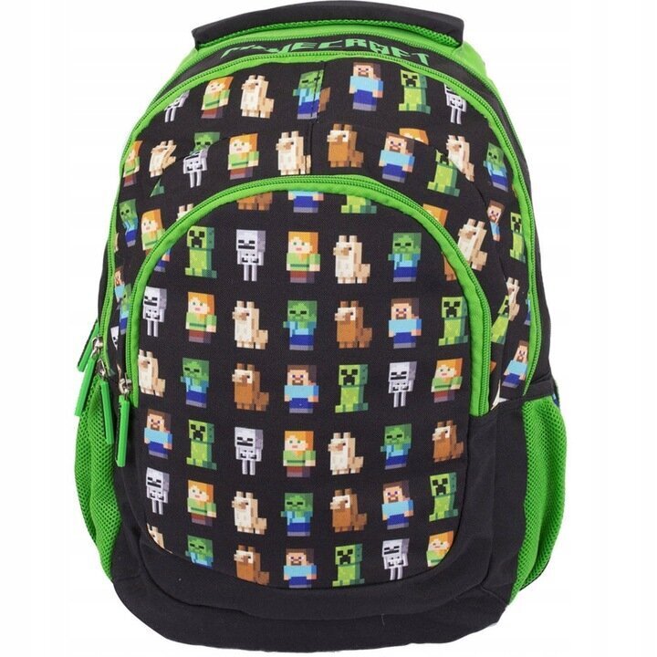 Skolas mugursoma Astra Minecraft 502021200, 24 l, 39x28x17 cm cena un informācija | Skolas somas | 220.lv