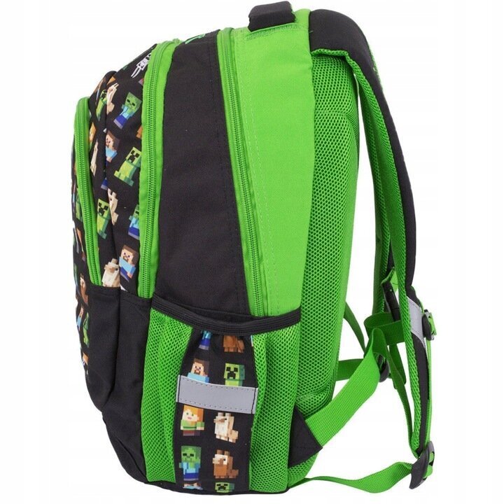 Skolas mugursoma Astra Minecraft 502021200, 24 l, 39x28x17 cm cena un informācija | Skolas somas | 220.lv