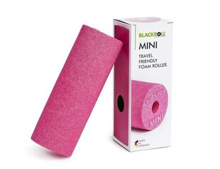 Массажный ролик Blackroll Mini, 15х6 см, розовый цена и информация | Аксессуары для массажа | 220.lv