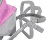 4in1 daudzfunkcionāls leļļu ratiņi, rozā/pelēks цена и информация | Rotaļlietas meitenēm | 220.lv