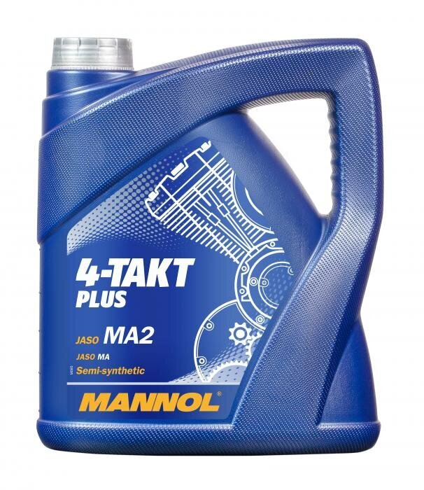 Motoreļļa Mannol 7202 4-Takt Plus, 4 l цена и информация | Moto eļļas | 220.lv