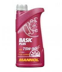 Transmisijas eļļa Mannol 8108 Basic Plus 75W-90 GL4+, 1 l цена и информация | Масла для других деталей автомобиля | 220.lv