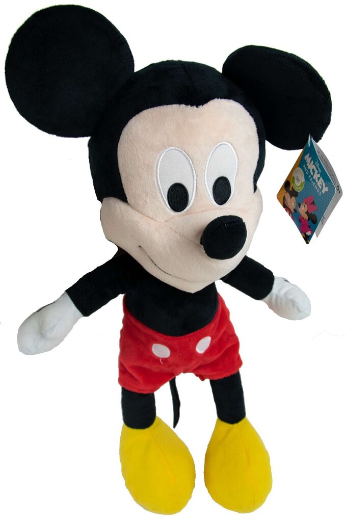 Maskotiņš Mickey Mouse Disney 48 cm cena un informācija | Mīkstās (plīša) rotaļlietas | 220.lv