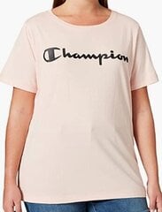 Женская футболка Champion plus size 115216-PS157-4X, розовая цена и информация | Футболка женская | 220.lv
