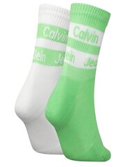 CALVIN KLEIN Lime 2 Pck 545663648 цена и информация | Женские носки | 220.lv