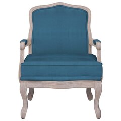 vidaXL atpūtas krēsls, zils, 64x64x90 cm, samts цена и информация | Кресла в гостиную | 220.lv