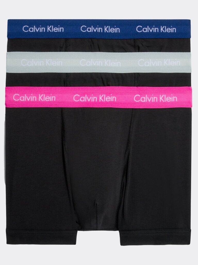 Apakšbikses vīriešiem Calvin Klein 545665272, melnas, 3gab. цена и информация | Vīriešu apakšbikses | 220.lv