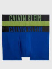 Apakšbikses vīriešiem Calvin Klein 545665291, zaļa/zila, 2gab. cena un informācija | Vīriešu apakšbikses | 220.lv