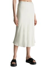 CALVIN KLEIN Recycled Cdc Bias Cut Midi Vintage Ivory 560076738 цена и информация | Юбка | 220.lv