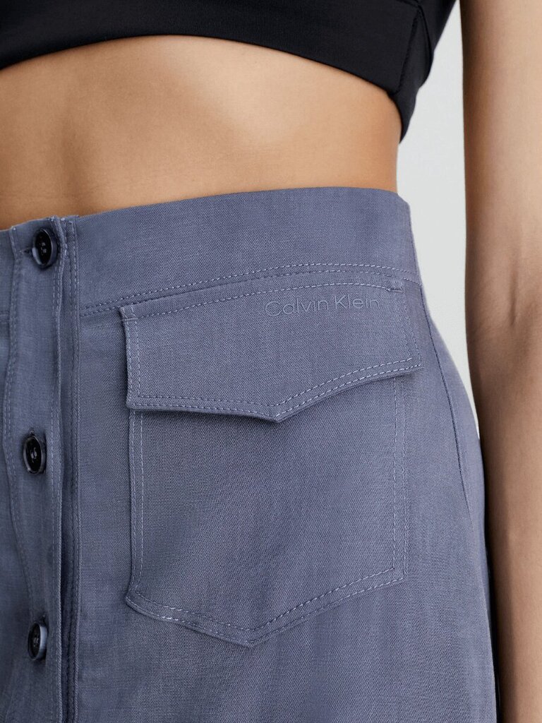 Svārki sievietēm Calvin Klein 560076795, pelēki cena un informācija | Svārki | 220.lv