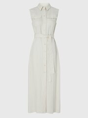 CALVIN KLEIN Tencel Sleeveless Shirt Dress Vintage Ivory 560076806 цена и информация | Платья | 220.lv