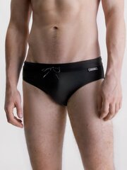 CALVIN KLEIN Brief Black 545665521 cena un informācija | Peldšorti, peldbikses | 220.lv