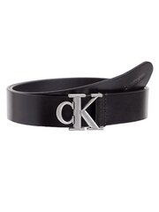 Женский ремень CALVIN KLEIN Round Mono 545010229, черный цена и информация | Женские ремни | 220.lv