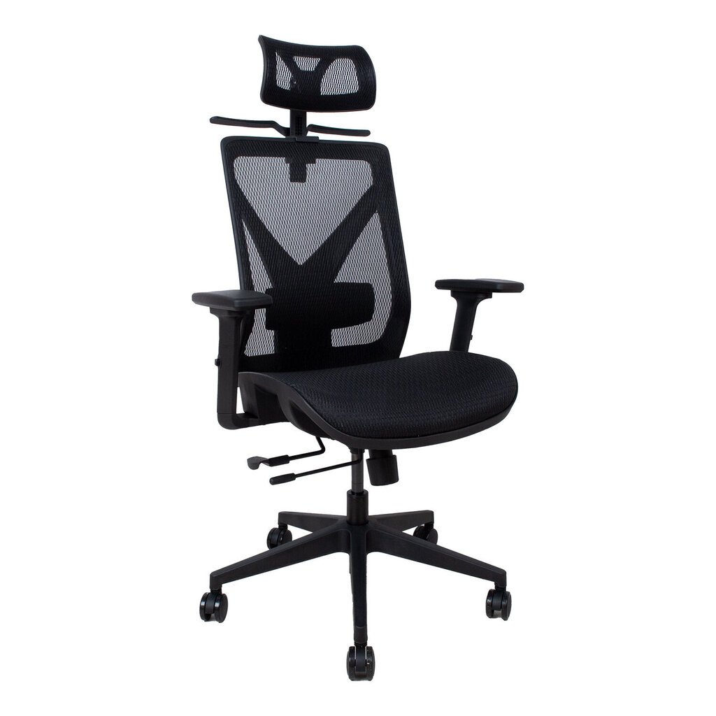 Biroja krēsls Mike, melns cena un informācija | Biroja krēsli | 220.lv