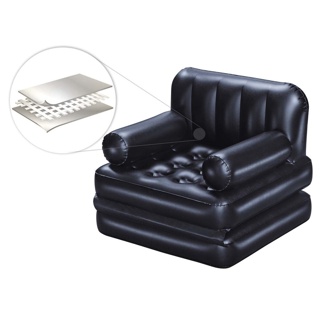 Piepūšamais matracis - krēsls - gulta, 191 x 97 x 64 cm цена и информация | Piepūšamie matrači un mēbeles | 220.lv
