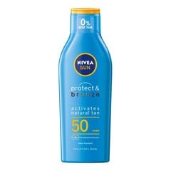 Nivea losjons SPF 50, 6gab cena un informācija | Sauļošanās krēmi | 220.lv