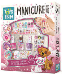 Набор для дизайна ногтей Manicure Studio ToysInn, 106+ элементов цена и информация | Игрушки для девочек | 220.lv